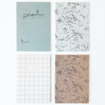 O-CHECK Bonne Pensee A5 size medium lined notebook
