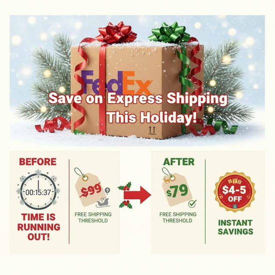 Your Holiday Orders Just Got Faster and Cheaper