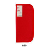 Red - After The Rain On the table zipper pencil case pouch