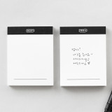 Memo - 2NUL Drawing memo checklist weekly plan notes notepad