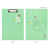 Camellia Flower - Bookfriends Korean literature clipboard file holder