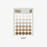 Dust - Wanna This Round 13 mm deco sticker set of 3 sheets