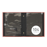 104 pockets - Indigo My record 4X6 slip in the pocket photo album 