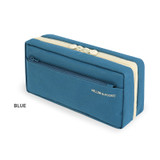 Blue - Monopoly Mellow M-pocket zipper pencil case pouch ver2