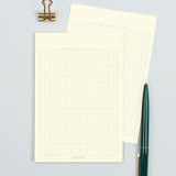 Grid - Bookfriends Colored A6 memo writing pads