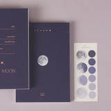 Dash And Dot 2021 Moon small dated weekly diary planner Dash And Dot 2021 Moon small dated weekly diary planner