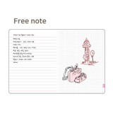 Free note - ICIEL 2021 of the day small dated weekly diary planner