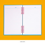Lined note - Ardium Color pop 10 rings dateless monthly diary planner