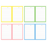 Lined paper - Ardium Color point lined notebook ver2 with PVC cover