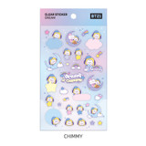 CHIMMY - BT21 Dream baby pastel clear sticker