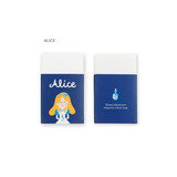 Alice - Bookfriends World literature white pencil eraser