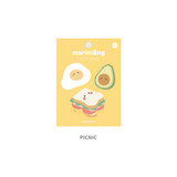 Picnic - Flying Whales Marimong bookmark sticky notepad A set