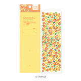 02 Orange - Wanna This Forest's Monggeul Flower Paper Sticker