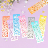 Wanna This Color Bubble Holographic Paper Sticker Pack