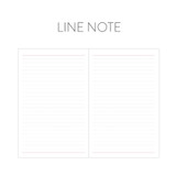 Lined note - Indigo 2022 Prism A5 Dated Monthly Diary Planner
