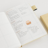 Square note - Byfulldesign 2022 Making memory medium dated weekly planner