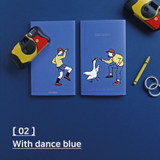 02 With dance blue - Jam Studio 2022 Happy Together Dated Weekly Diary Planner