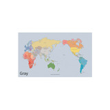 Gray - GMZ 2022 World Wide Monthly Desk Calendar Scheduler