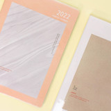O-check 2022 Happy Day B6 Dated Monthly Diary Planner