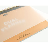 PP cover - Dailylike 2022 Dual Dated Monthly Desk Planner Scheduler