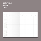 Monthly plan - Gunmangzeung Life is Good Dateless Weekly Planner