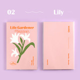 Lily - Paperian Life Gardener 6 months Dateless Weekly Diary