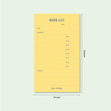 Size - Second Mansion Planning Various Notepad Ver2