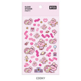 Option - BT21 Baby Party Confetti PVC Clear Sticker