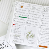 Task checklist - PAPERIAN Daily Reminder Dateless Daily Checklist Planner