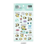 CHIMMY - BT21 Home All Day PVC Clear Sticker