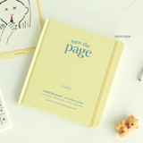 Lemon Cream - Iconic Trun the Page 6 Months Dateless Weekly Planner