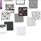 Black kitsch - Indigo Colored Decorative Paper Sticker Pack Ver2
