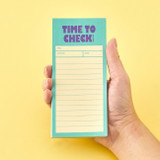 Ardium Time To Check Timetable Checklist Tracker Writing Pad