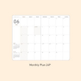 Monthly plan - 2023 365 Days Medium Dated Daily Diary