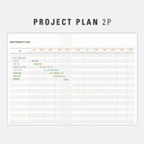 Project plan - 2023 Table Talk B6 Dated Monthly Planner