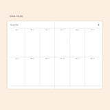 Yearly plan - 2023 Slow Life B6 Dated Weekly Planner
