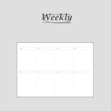 Weekly - My Things Dateless Weekly Diary Planner