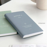 05 Pale blue - ICONIC 2023 Journal Journey Slim Dated Monthly Diary Planner