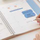 Monthly plan - 2023 365 Hardcover Dated Weekly Diary Planner