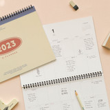 Monthly - 2023 D Planner A4 Wirebound Dated Monthly Planner