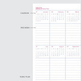 Yearly plan - 2023 My Schedule Long Dated Weekly Planner