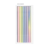 Pastel rainbow - After The Rain Long Index Highlighter Sticky Note Set