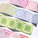 Real Love Heart Clover Paper Stickers