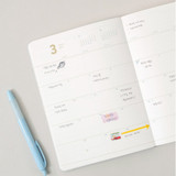 Monthly plan - 2024 Making Memory A5 Dated Weekly Planner Agenda