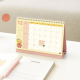 2024 Choonsik Monthly Standing Flip Desk Calendar