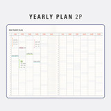 Yearly plan - 2024 Table Talk A5 Hardcover Dated Weekly Planner