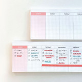 Jam Studio Square 6-ring A6 wide dateless monthly planner