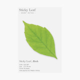 Appree Birch leaf green sticky memo notes Small