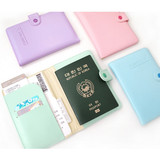 365 Traveler pastel passport case