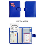 Oultra marin - Merrygrin RFID blocking small passport case 